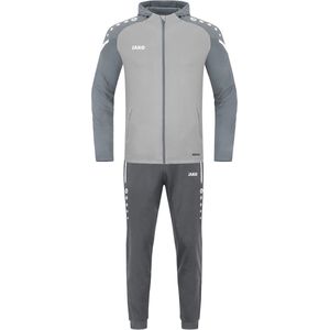 Jako - Performance - Trainingspak - Zachtgrijs / Steengrijs - Polyester Met Capuchon