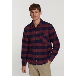 Shiwi Overshirt Overshirt Brad - maroon red - M