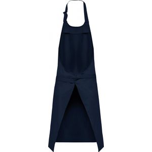 Schort/Tuniek/Werkblouse Unisex One Size Kariban Navy 100% Katoen