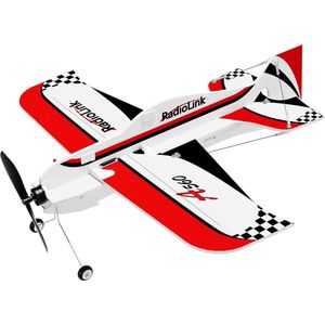 3D Aerobatisch RC Vliegtuig A560 - Klaar voor Vliegen (RTF) - 4 Kanalen met Byme-A Vliegcontroller, T8S Afstandsbediening, R8FM Ontvanger en Borstelloze Motor - Voor Beginners en Gevorderden