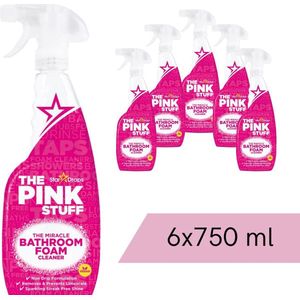 The Pink Stuff - Badkamerreiniger - 6 x 750 ml - Voordeelverpakking