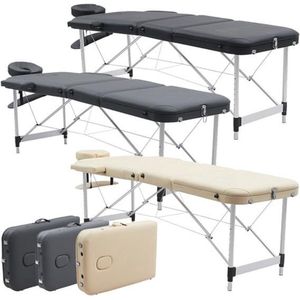 Thuys – Massagetafel Hoeslaken – Inklapbaar – 185.93 x 68.07 x 81.03cm – Blauw