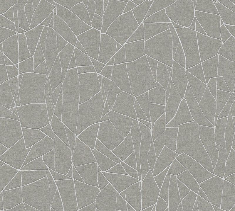 A.S. Création - French Affair - Vliesbehang - Grijs Wit