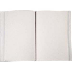 Notitieboek, A5, dikte 8 mm, 80 gr, wit, 1 stuk