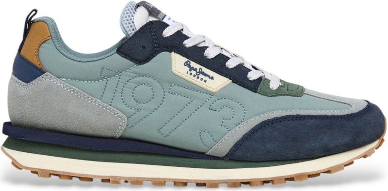 Pepe Jeans - Foster Connect - Sneakers - Retro - Multicolor - Leer