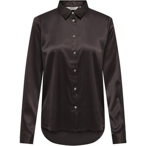 Only Blouse Onljane Life Shirt Wvn 15310235 Chocolate Torte Dames Maat - S
