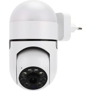 2-weg wifi-camera met audio 2 MP nachtzicht automatische tracking EU-stekker 110-240 V led-beveiligingscamera voor buiten