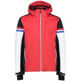 Cmp Zip Hood 31w0127 Softshelljack Rood 2XL Man