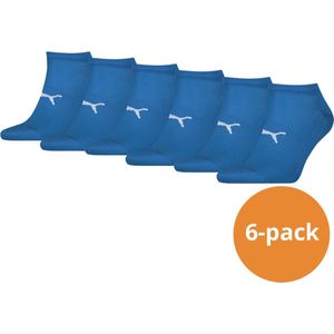 Puma - Sport Sneakersokken Light - Blauw - 6-pack