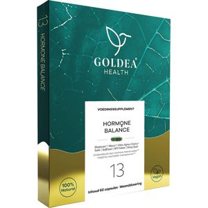 Goldea Health Hormone Balance - Vegan - Voedingssupplement - Shatavari - Dong Quai - 60 Capsules - Maanddosering