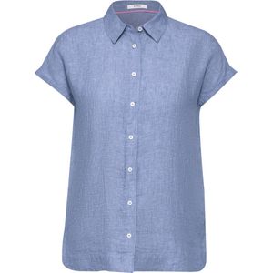 CECIL linnen chambray blouse Dames Blouse - chambray blue - Maat L
