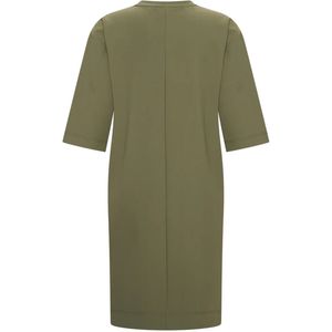 Bonded Travel Jurk Midi 202682 Deep Depth