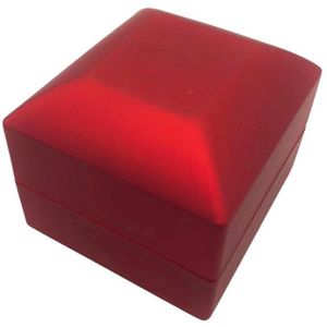 Bruiloft, Huwelijk, Aanzoek, Ringdoosje, Sieradendoosje, Rood LED Lampje, Verlichting, Ring, Doosje, Liefde, Trouwen, Huwelijkscadeau, Verloving, Romantiek