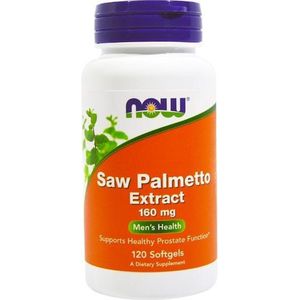 Now Foods - Saw Palmetto Extract - 160 mg - 120 Softgels