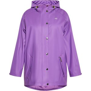 Schmuddelwedda - Grote Maat Regenjas - Paars - Dames