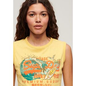 Superdry - LA Vintage Logo Graphic - T-shirt - Zwart - Katoen