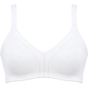 Naturana naadloze soft BH zonder beugels maat 85C wit