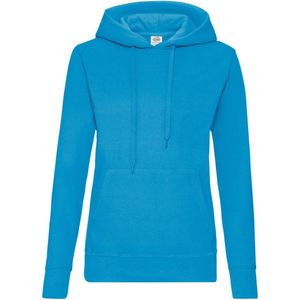 Fruit of the Loom - Lady-Fit Classic Hoodie - Azuur Blauw