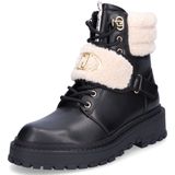 Liu Jo - Rumi 40 - Enkellaarsjes - Zwart - Leer - Klittenbandsluiting