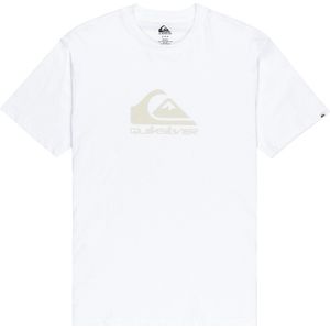 Quiksilver - Evo Comp Logo - T-shirt - Wit - Korte Mouwen