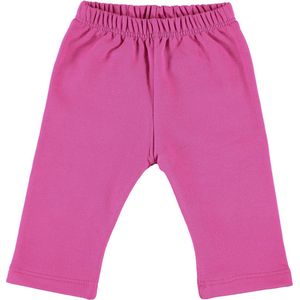 Broekje biologisch sweatstof fuchsia 62-68