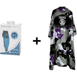 Remington tondeuse met barber cape