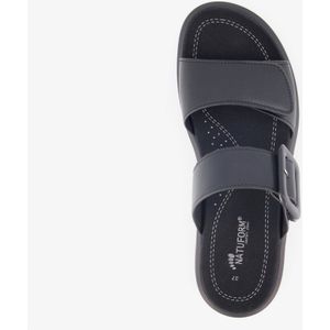 Natuform dames slippers zwart - Maat 38 - Uitneembare zool