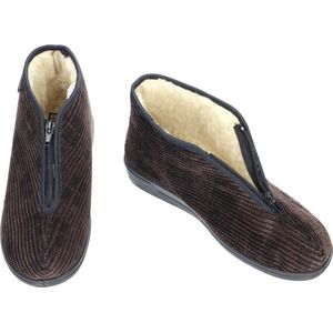 Fischer -Heren - bruin - pantoffels & slippers - maat 48