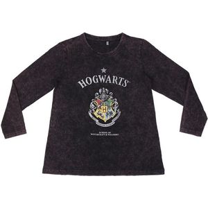 Shirt met lange mouwen voor kinderen Harry Potter Donker grijs - 14 Jaar