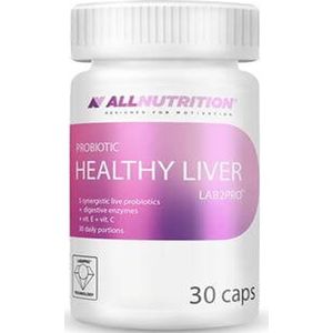 Allnutrition | Probiotica Healthy Liver LAB2PRO | 30 capsules 30 servings | Supplement | Darmflora | Lever ondersteuning | Spijsvertering | Nutriworld