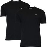 Donnay - Vince - T-shirt - Zwart - 2-Pack - Heren
