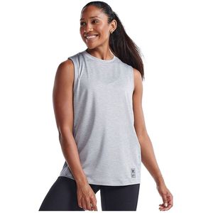2XU - Motion Sport Mesh - Mouwloos T-shirt - Limelight/Wit