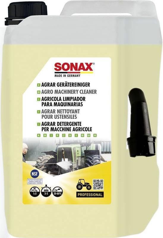 Sonax AGRAR Materiaalreiniger, 5 l - Professioneel