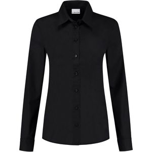 Ledûb damesblouse zwart