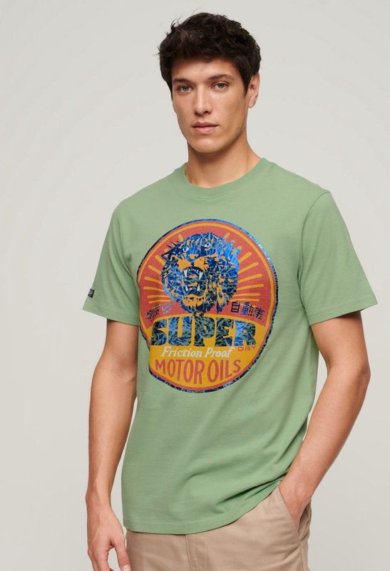 Superdry - Gasoline Workwear - T-shirt - Relaxed Fit