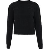 MYMO - Trui - Zwart - Slanke Pasvorm - Lange Mouw