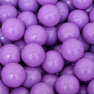 50 Baby ballenbak ballen - 5.5cm ballenbad speelballen voor kinderen vanaf 0 jaar Paars