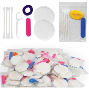 TheLau - Wegwerp Cosmetische Kit voor Hotels 50 Pack, Individueel Verpakt