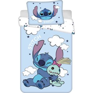 Disney - Lilo & Stitch - Dekbedovertrek - 100 x 135 cm - 40 x 60 cm - Katoen
