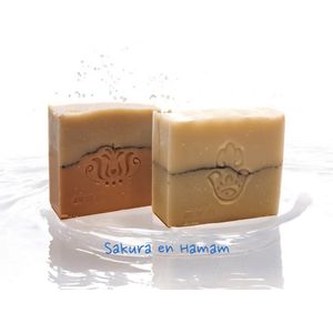 Bodyzeep- Hamam- Oosterse geur-Valentijn- zeepset- Sakura