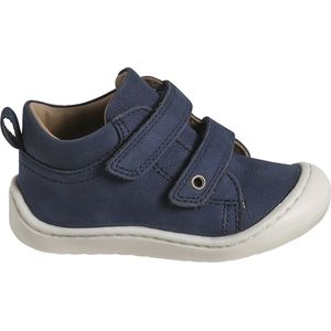 Soepele Leren Laarsjes - Marineblauw - Voor Eerste Stapjes - Met Klittenband