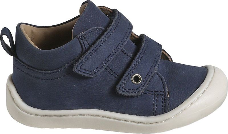 Soepele Leren Laarsjes - Marineblauw - Voor Eerste Stapjes - Met Klittenband