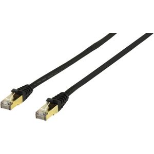 HQ HQCC-PA5E/10 - Cat 5 STP-kabel - RJ45 - 10 m - Zwart