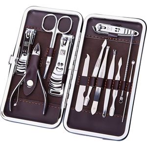 Guardian Beauty Manicure en Pedicure Verzorgingsset – 12-delig – Nagelknippers en Nagelriemtools