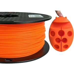 MAX PLA+ Oranje 3D Printer Filament 1,75 mm - 1KG 2,0 kg Spoel - Sterker Dan Normaal PLA Pro Plus - CC3D Vlam Oranje Kleur - 3D Printen - Filament Kopen