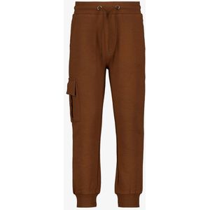 Unsigned jongens joggingbroek bruin - Maat 92 - Sweatpants