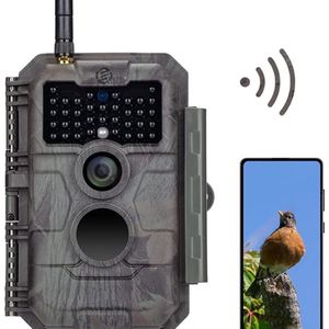 Equivera Wildcamera met Nachtzicht - Wildcamera - Wildcamera voor Buiten - Jachtcamera - Bewegingssensor - Nachtzicht