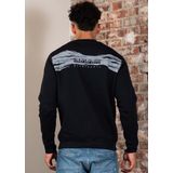 Trui Napapijri Men B-Back Graphic Crew Black Beauty-XS
