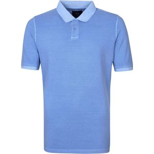 Suitable Respect Pete Polo Mid Blue - Maat XXL - Heren