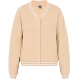 DreiMaster Maritim Gebreid vest  chamois / wit